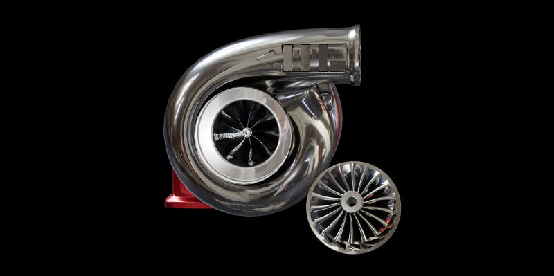 Fachkundiger Turboladerservice in Swinemünde bei Autobielat Turbolader im Motorraum bereit für professionellen Service bei Autobielat Swinemünde