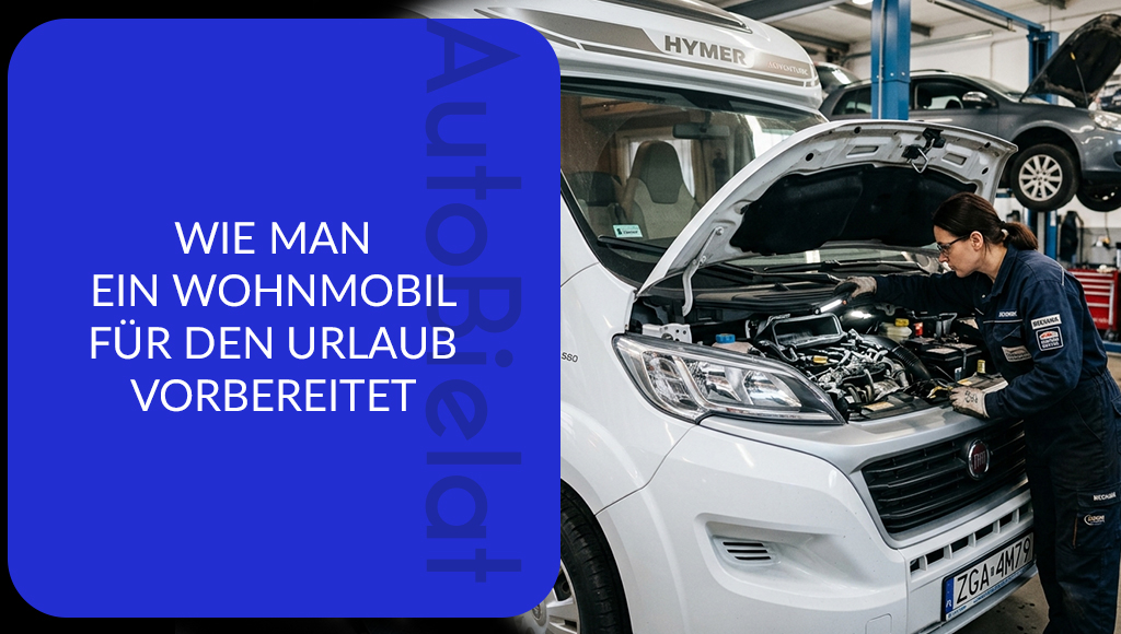 Vorbereitung von Wohnmobil für den Urlaub – Camper Frühjahrscheck für die Reisesaison