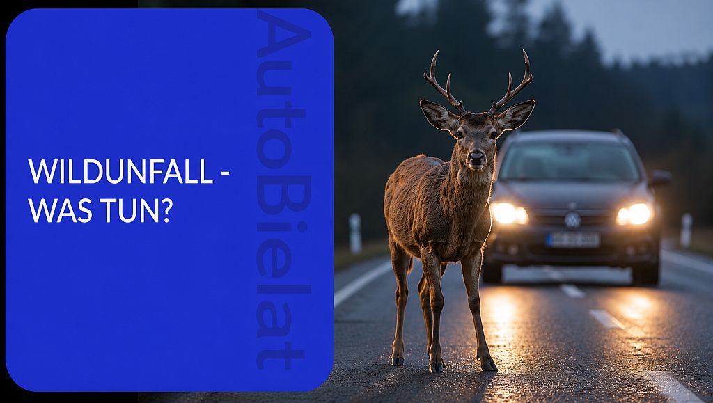 Wildunfall – was tun nach einem Unfall mit Wildtier im Straßenverkehr