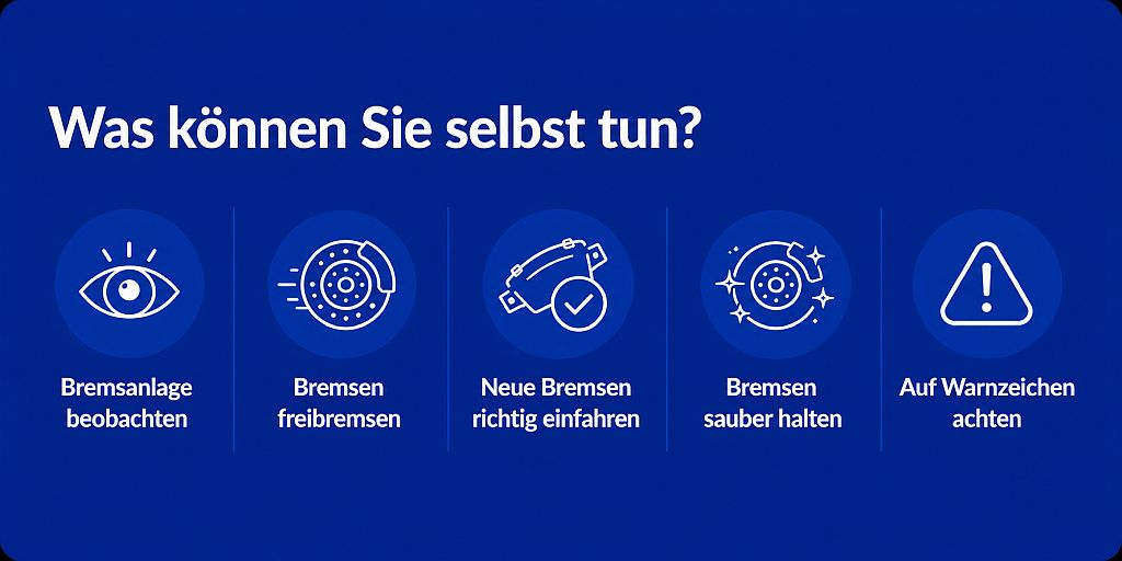 Bremsen quietschen – was tun bei störenden Bremsgeräuschen?