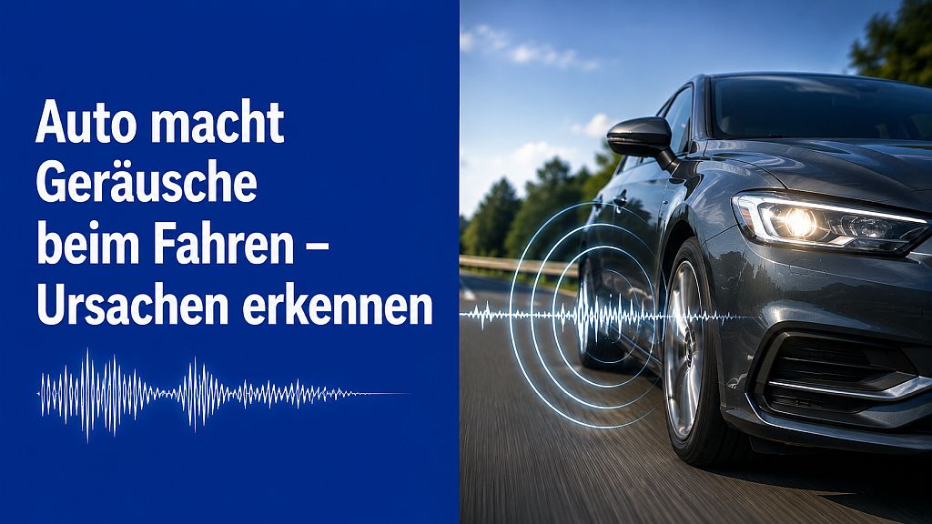 Auto macht Geräusche beim Fahren – typische Ursachen im Überblick