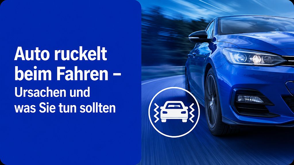 Auto ruckelt beim Fahren – mögliche Ursachen und Symptome