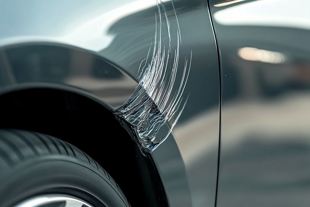 Wie entstehen Kratzer im Autolack?