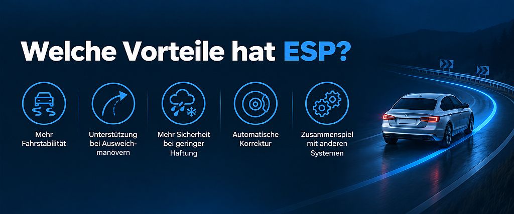 Welche Vorteile hat ESP? Infografik