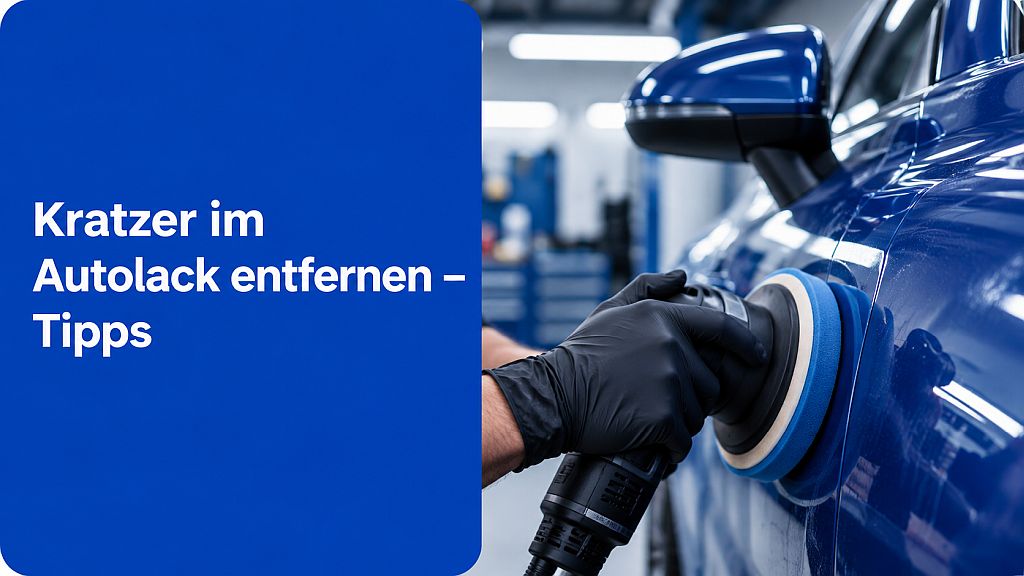 Kratzer im Autolack entfernen – Methoden und Tipps